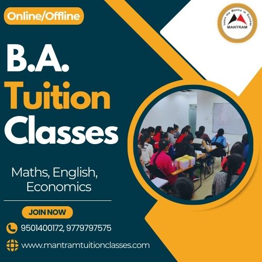 BA. Tuition Classes in Chandigarh